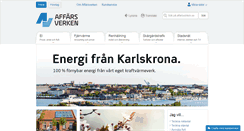 Desktop Screenshot of affarsverken.se